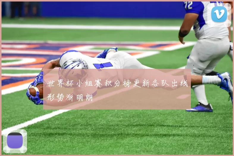 世界杯小组赛积分榜更新各队出线形势渐明朗