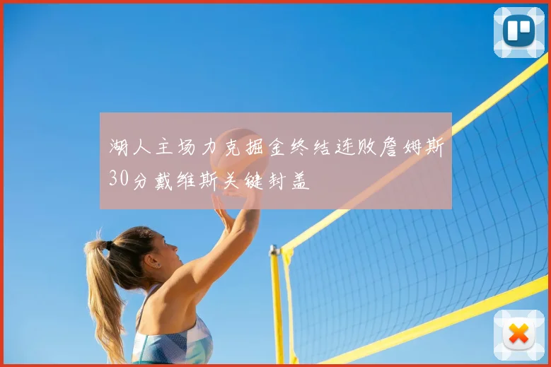 湖人主场力克掘金终结连败詹姆斯30分戴维斯关键封盖